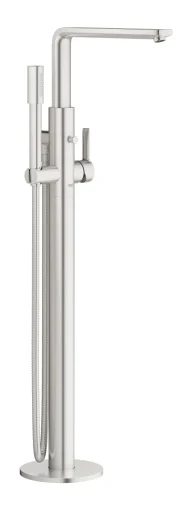Grohe Lineare Etgrebsarmatur til kar gulvmonteret (Supersteel)