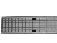 Maskerist galv. 30x10mm - 1.0m - ACO V100 med lås. kl. C250