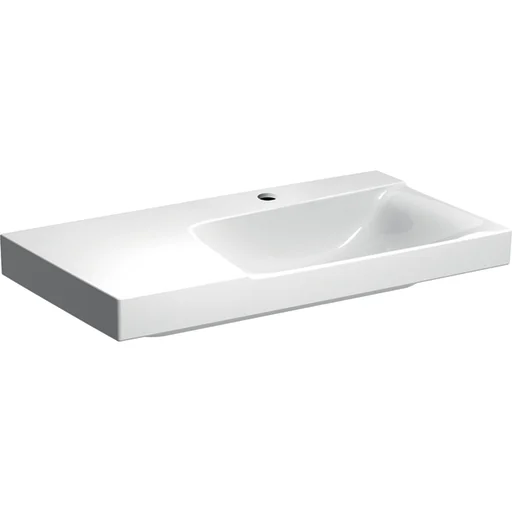 xeno² vask 90x48cm, venstre, hvid kt