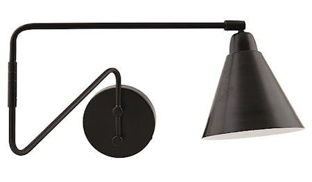 Game væglampe 70 cm - Sort/Hvid