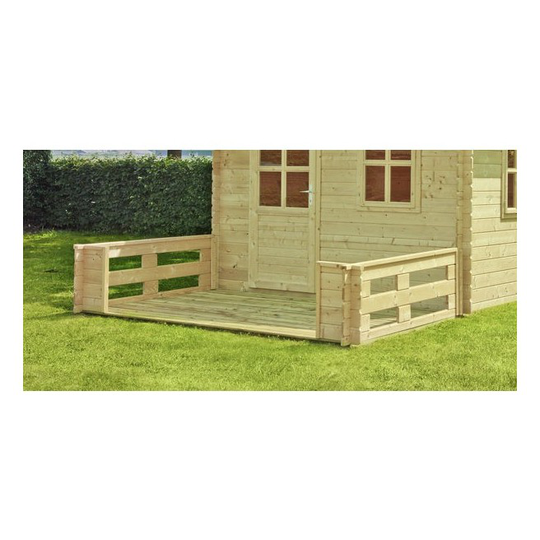 Terrasse til Anneks- Og Multihytte 6,5/5,6 m2