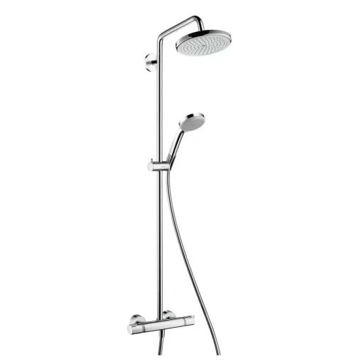 Hansgrohe Croma Air 220 komplet brusesystem m/EcoSmart, krom
