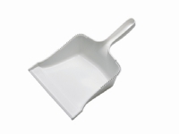 VIKAN Fejebakke uden gummilæbe, 210 mm, Hvid. Solid plast fejebakke uden gummilæbe.