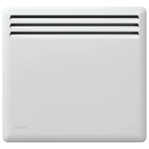 Nobø Front El-varmepanel uden termostat, 250W/230V, Hvid - 3 m²