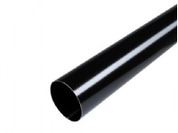 Sort Stål nedløbsrør 90mm - Sort arkitekt nedløbsrør 90mm af 3m - tages ikke retur