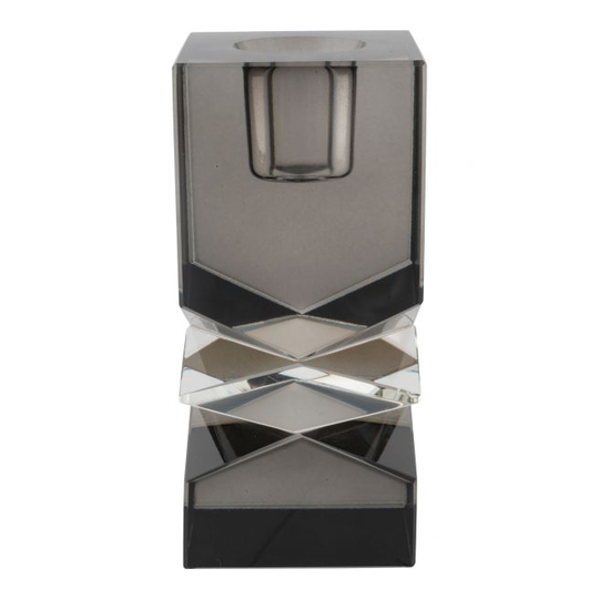 Lysestage i smoked glas - 4561033