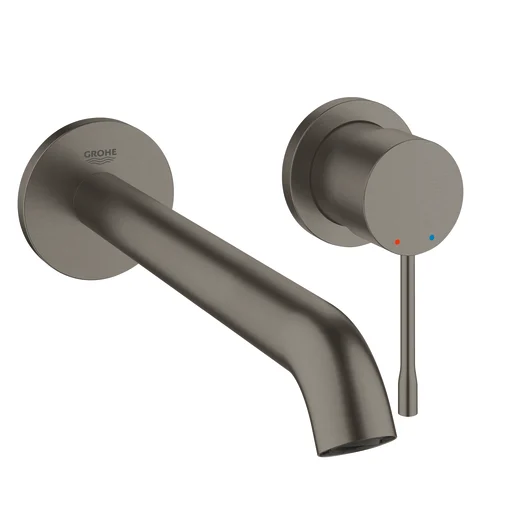 Grohe Essence L-Size håndvaskarmatur, indbygning, børstet hard graphite