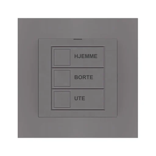 mTouch sparekontakt, mat alu