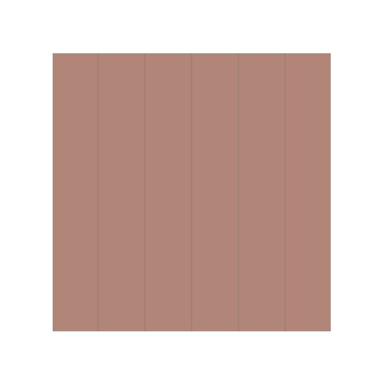Huntonit Væg SKYGGE profil - Terracotta - 11x600x2390 fer & not 2 sider