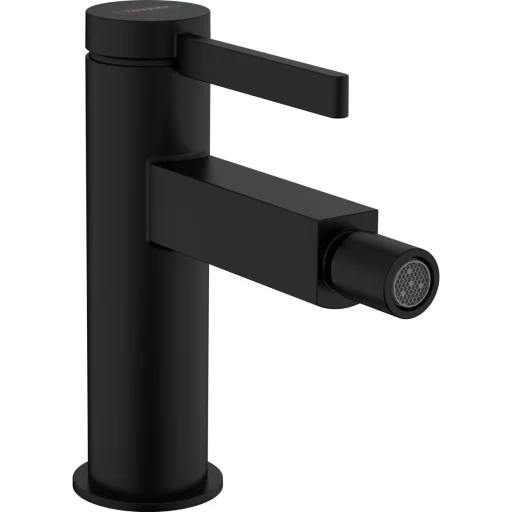 Hansgrohe Finoris bidetarmtaur, mat sort