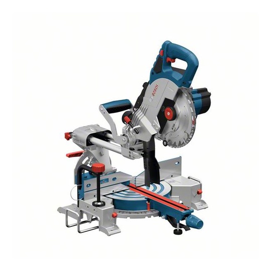 Bosch GCM 18V-216 - Akku kap- og geringssav BITURBO - 0601B41001