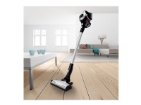 Bosch Unlimited Serie | 6 BBS612PCK - Støvsuger - pind/håndholdt (2-i-1) - uden pose - ledningsfri - hvid aluminium strålende