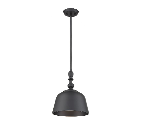 Berg 1 Loftlampe Ø30 cm - Mat sort