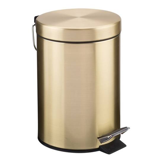 SINNERUP Caja pedalspand (GULD, ONE)