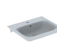 Geberit Renova plan håndvask - 550x480x168mm t/møbel hvid