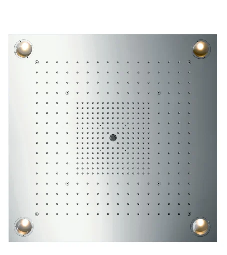 Axor Showersolution ShowerHeaven hovedbruser 720 3 jet med lys, steel-optik