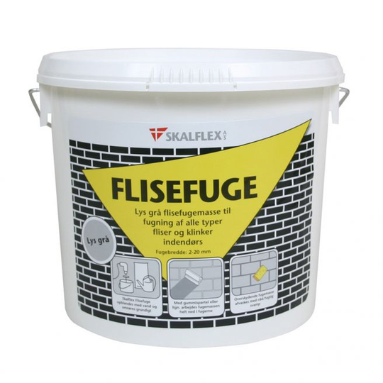 Skalflex Flisefuge Grå 15kg