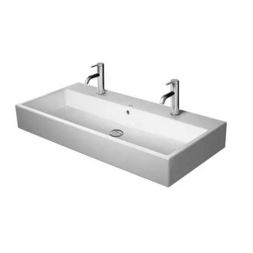 Duravit Vero Air håndvask m/2 hanehuller, 100 cm