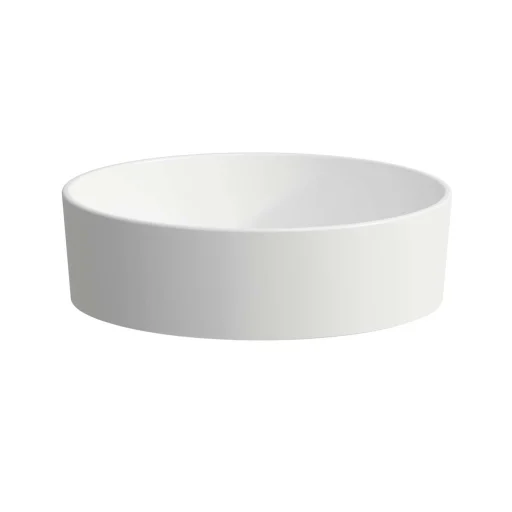 Kartell Laufen Bowle håndvask, Ø42 cm, mat hvid