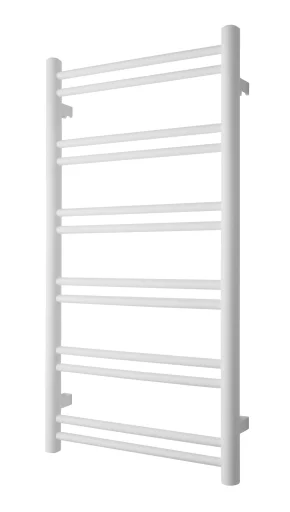 TVS Duo 12-500 håndklædetørrer t/central-/fjernvarme, 920x500 mm, hvid