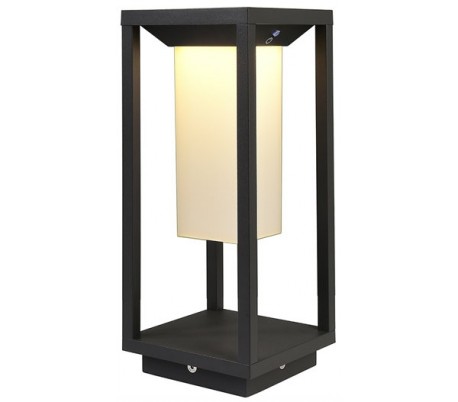 Samas havelampe med sensor H34 cm 1 x Solar LED 2,2W - Mørkegrå
