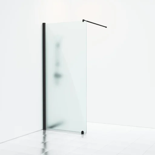 Svedbergs Skoga Brusevæg 80 cm, frostet glas/matsort