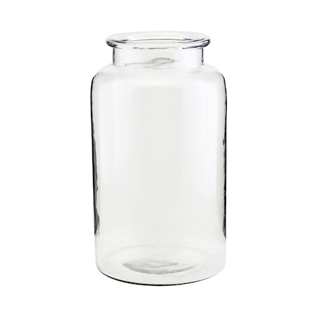 Vase, Nete, Klar ,h: 33 cm, dia: 19 cm
