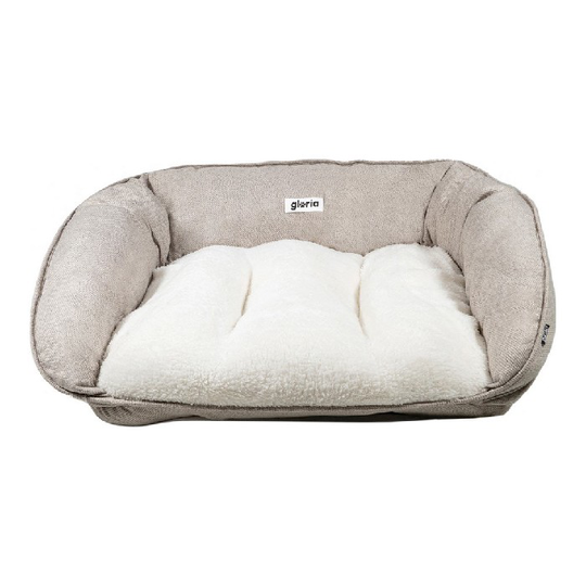 Hund Sofa Gloria MANDI Grå Polyester (80 x 66 x 25 cm)