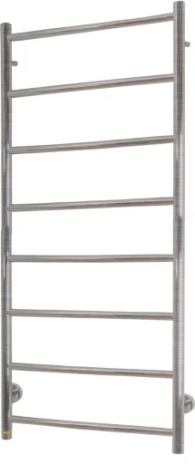 Kriss Polaris el-håndklædetørrer 1200x500 mm, børstet stål