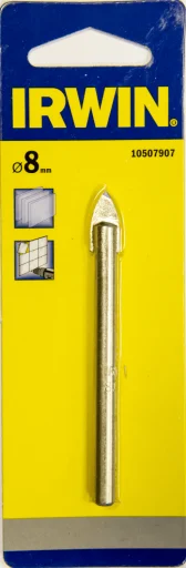 Irwin glas-, flise- og porcelænsbor 8 mm