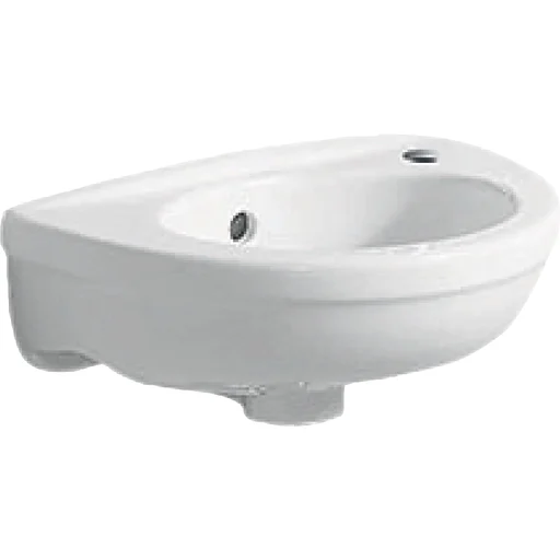 fidelio vask 37x25cm hanehul th hvid kt