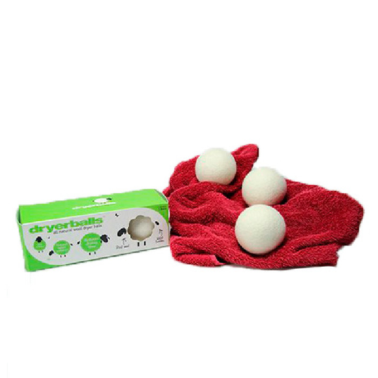DryerBalls 100% uld 3 stk. tørretumbling 1 pk
