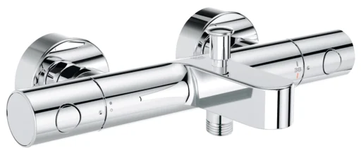 Grohe Grohtherm 800 Cosmopolitan kar-/brusebatteri, m/rosetter, krom
