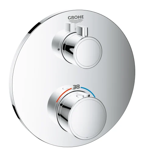 GROHE Grohtherm forplade til smartbox rund til hovedbrus