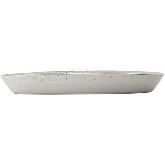 House Doctor Pion serveringsfad, 38 x 19 cm, hvid/grå