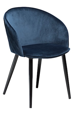 Stol Dual Velour Midnight Blue