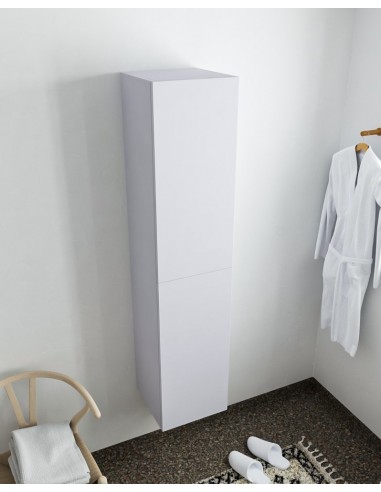BEAM højskab til badeværelset 160 x 35 cm MDF - Svag grå