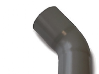 Plastmo bøjning 45° Grafit90 - Plastmo