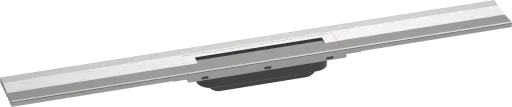 Hansgrohe Raindrain Flex afløbsrende, vægmontering, 800 mm, børstet rustfrit stål