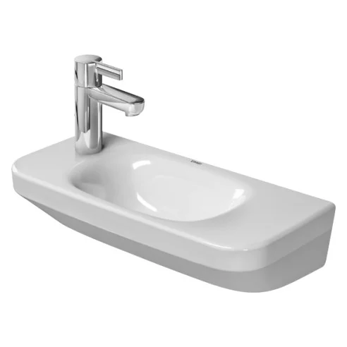 Durastyle vask 50 x 22 cm hanehul højre uden overløb
