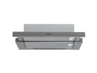 Whirlpool AKR 6390/1 IX emhætte Indbygget Sølv 304 m³/t