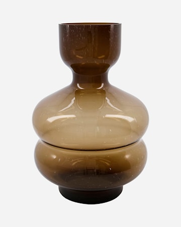 Organi Vase 35 cm Amber