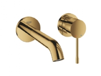 Grohe Essence etgr udv hv 2h M - 2-huls håndvaskbatteri, Cool Sunrise M-Size 19408GL1