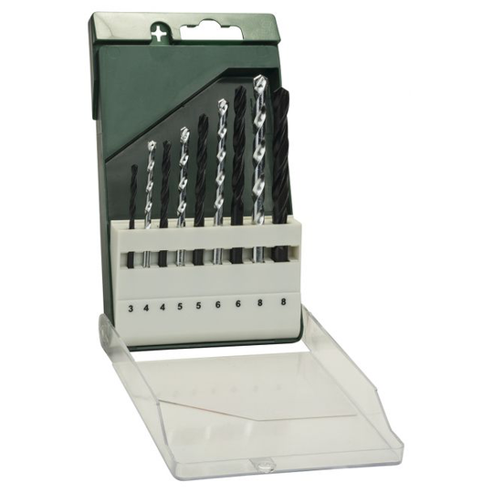 Bosch Bor Sæt Metal HSS-R/murbor 9 Stk - 2609255482
