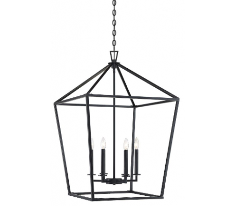 Townsend 6 Foyer Lysekrone 61 x 61 cm - Antik bronze