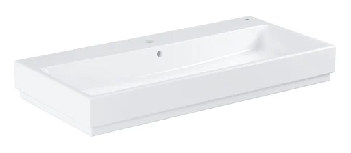 Grohe Cube Ceramic håndvask 100x49 cm, PureGuard, alpinhvid