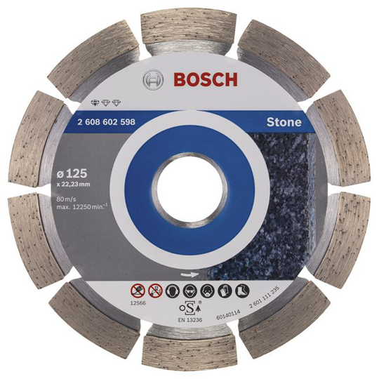 Bosch Diamantskive 125mm Prof Stone - 2608602598