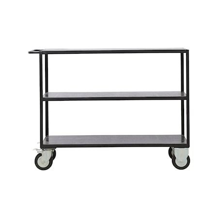 Hyldesystem 4 hjul H98 cm