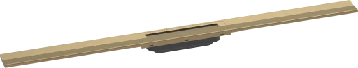 Hansgrohe Raindrain Flex afløbsrende, fri montering, 1000 mm, børstet bronze