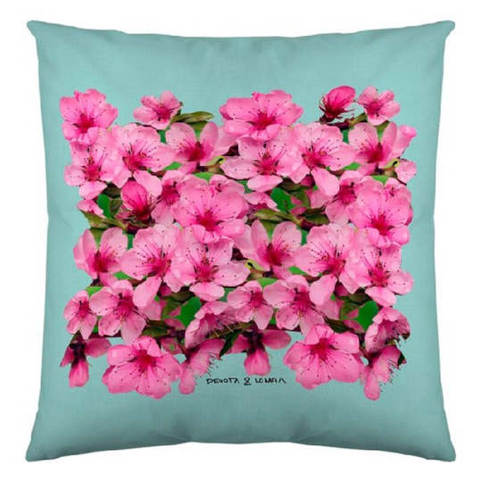 Pudebetræk Devota & Lomba Flower (60 x 60 cm)